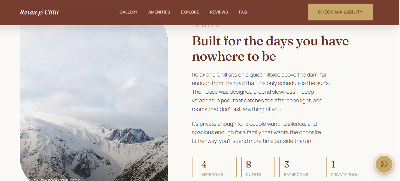 Relax & Chill website
