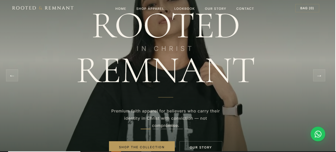 Rooted & Remnant website