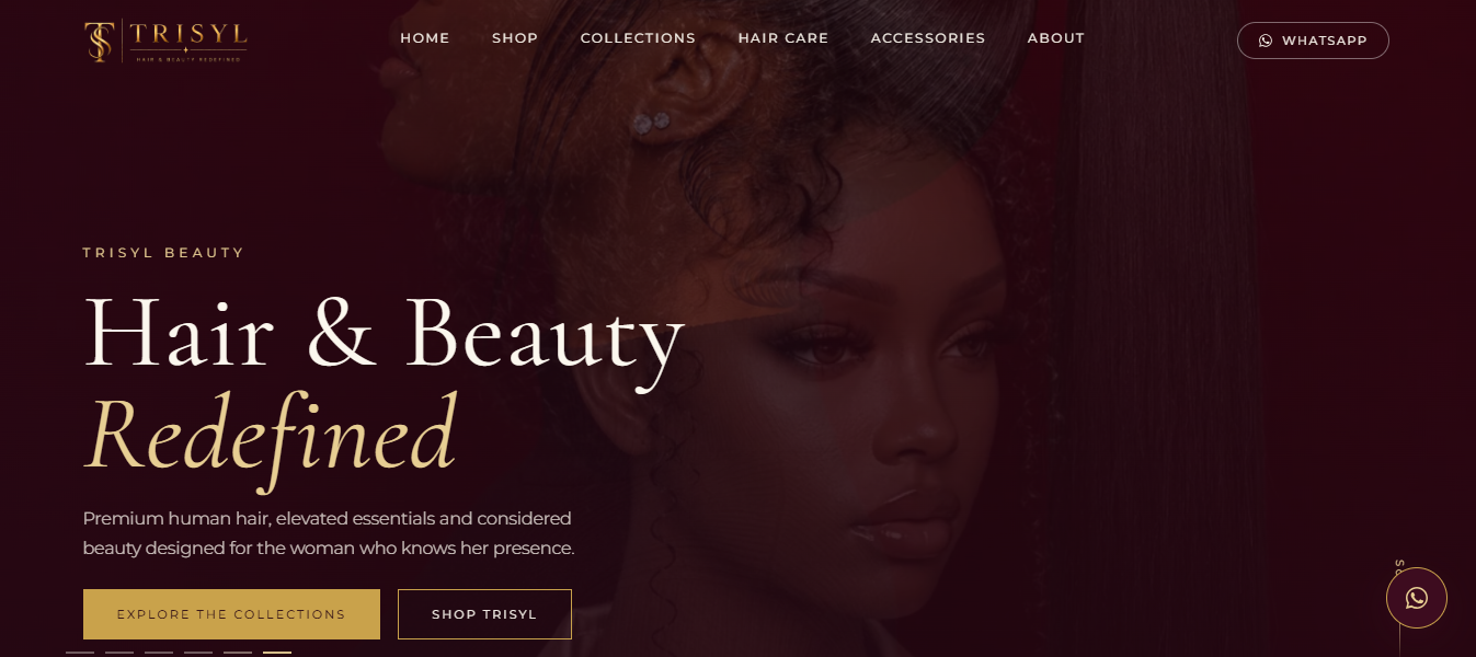 Trisyl website